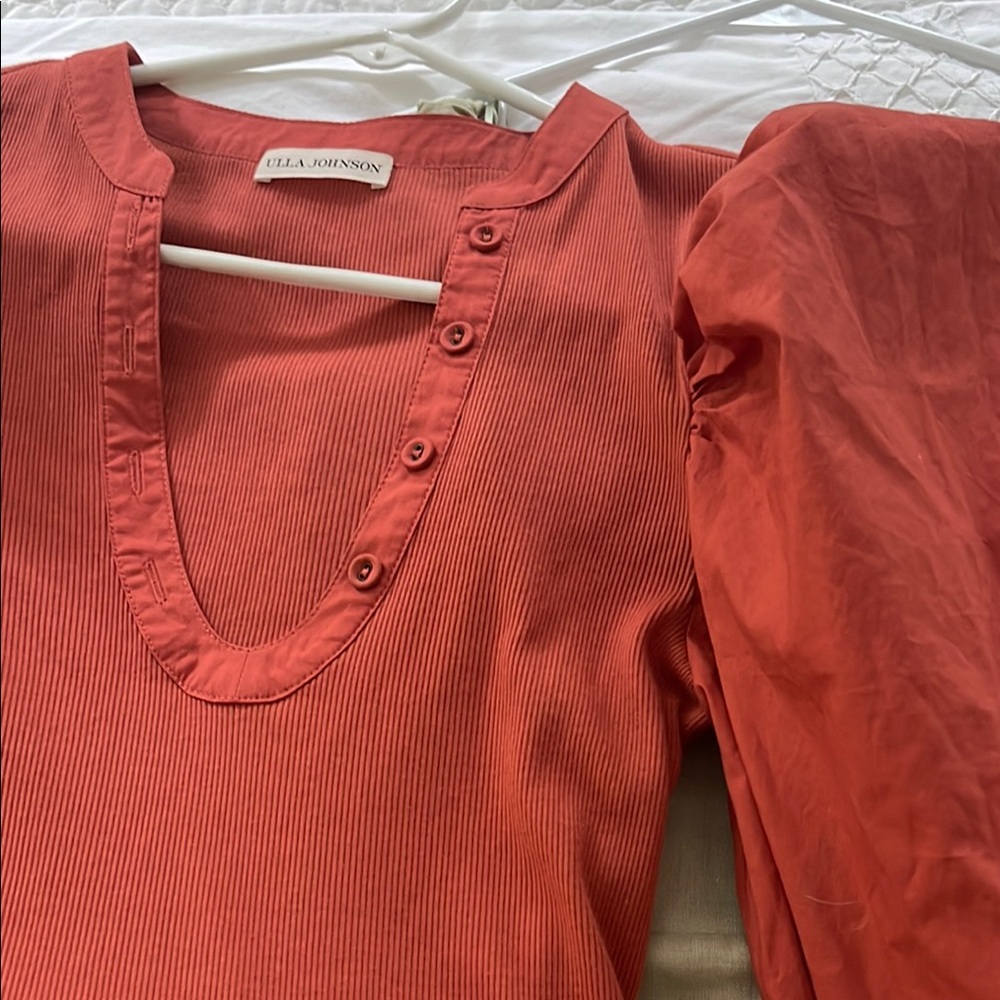 Ulla Johnson Coral Layered sz small women Dress 35” shoulder to hem - Picture 5 of 10